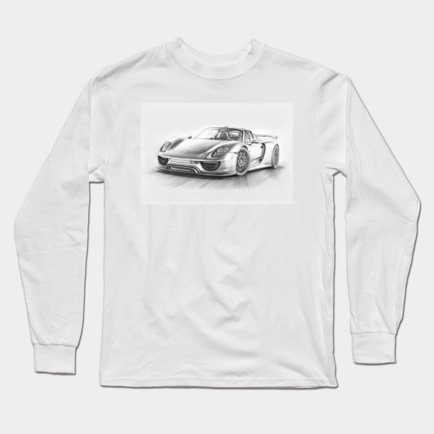 porch 918 Long Sleeve T-Shirt by SpaceCars